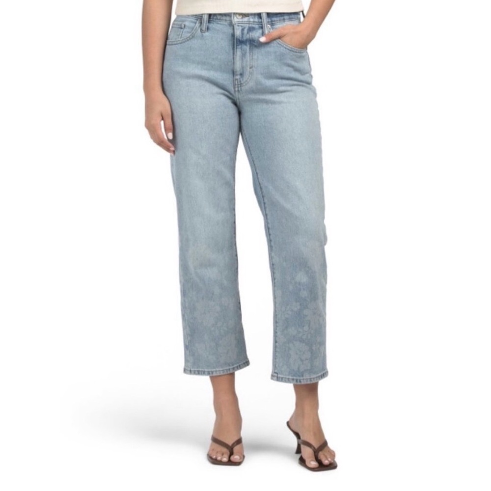 Lucky Brand 90’s Loose High Rise Crop -Floral